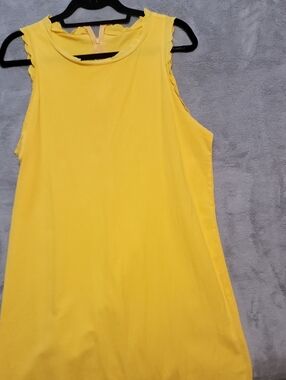 Sleeveless Yellow Women's Shell Top
